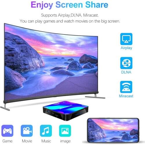ZS X88 pro Android 10.0 Smart TV Box Android 10 MAX 4GB RAM 128GB ROM RK3318 BT4.0 TVBOX 5.8G Dual Wifi Set Top Box Media Playe