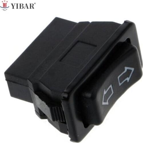 1pc Parts Universal Black Plastic Direct Current 12V 20A Auto Car Power Window Switch 5pins