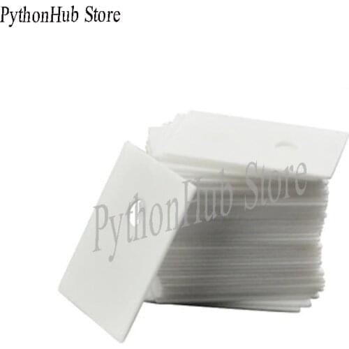 20pcs TO-220/247/264/3P Alumina Ceramic Sheet High Thermal Conductivity Insulating Sheet Triode High Power Heat Sink