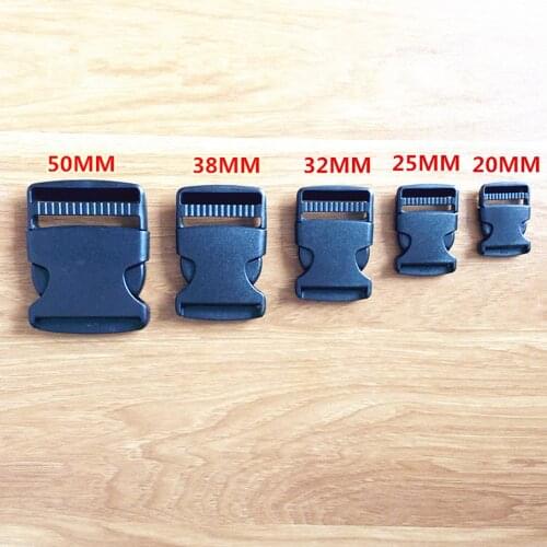 5pcs/10pcs20mm 25mm 32mm 38mm 50mm Webbing Detach Buckle for Outdoor Sports Bags Students Bags Luggage travel buckle accessories