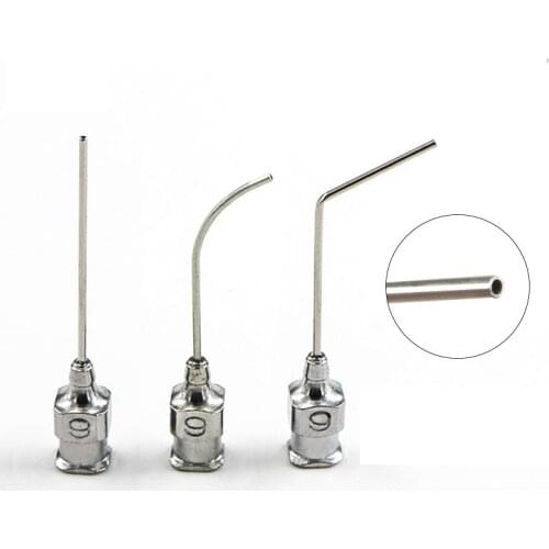 5pcs/set 5# 6# 7 # 8# 9# Stainless Steel Medical Ophthalmic Instruments Curved Type Lacrimal Probe Microscopy Equipment