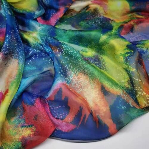 5 Yards On Sale Dress Dancing Fabric Flowing 30D Chiffon Fabric Costume Material DIY Stage Cosplay