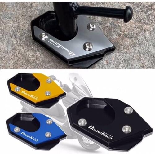 Motorcycle accessories CNCextension pad side bracket side bracket extension plate pad For KYMCO Downtown 200i 300i 350i 300, 350