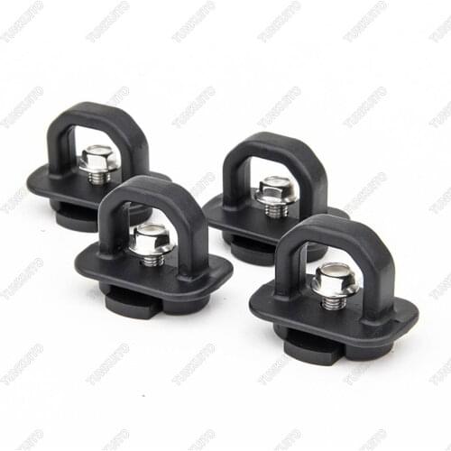 Tie Down Anchor Bed Side Wall Anchors for Ford 2015-19 F 150 Truck GMC Sierra Cargo Parts Accessories 2007-19 Silverado/Sierra