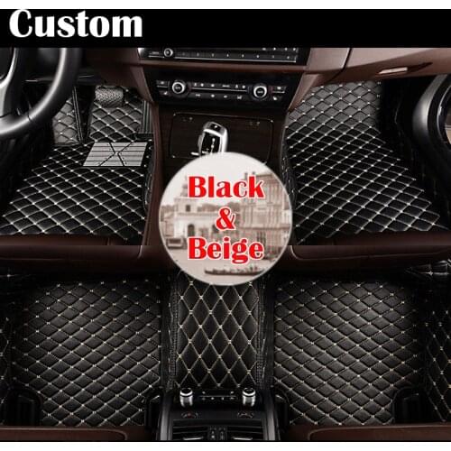 Car floor mats for BMW F10 F11 F15 F16 F20 F25 F30 F34 E60 E70 E90 1 3 4 5 7 Series GT X1 X3 X4 X5 X6 Z4 3D car-styling carpet