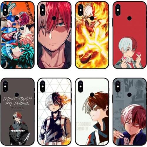 My Hero Academia Shouto todoroki Phone Case For Xiaomi Redmi note 7 8 9 pro 8T 9A 9S Mi Note 10 Lite pro