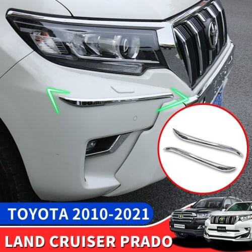 For Toyota Land Cruiser Prado 150 Fj150 Modification Accessories Front and Rear Bumper Protection Decorative Paster Enclosure