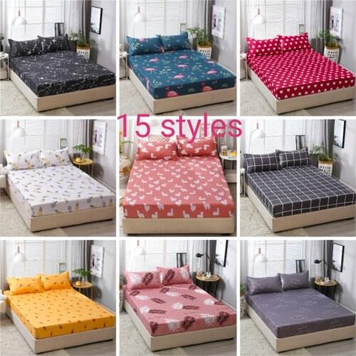 Elastic Fitted Sheet Deep Pockets Up To 10 Inches Marble Brushed Microfiber Mattress Covers Set 5 Size