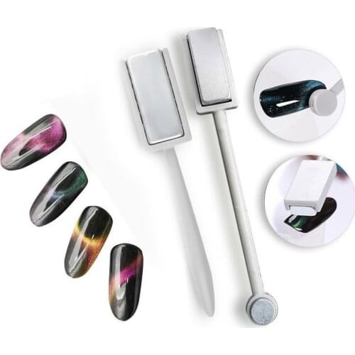 Nail Art DIY Tool Magnetic Plate For All Magic 3D Cat Eyes Magnet Pen Nails Gel Polish Tools For Women Lady Nail Art Tool