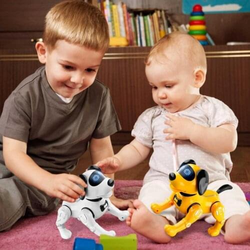 Robot Dog Remote Control Parent-Child Interactive Toy Programmable Handstand Demonstration Simulation Dog For Kid Christmas Gift