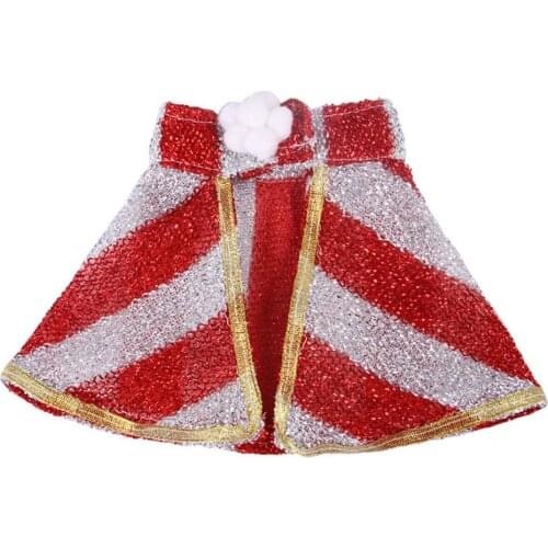 Skin Friendly Durable Dogs Cats Cloak Outfit Attractive Pet Apparel Pompom Pet Accessories