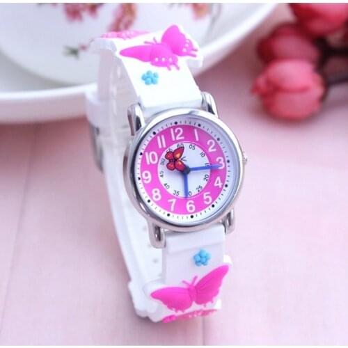 New Arrival Waterproof Kids Watch Children 3D Cartoon Dolphin Silicone Design Brand Quartz Fashion Casual Relogio
