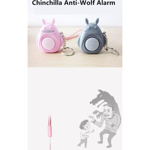 Portable female anti-wolf artifact personal alarm safety protection 120 decibels