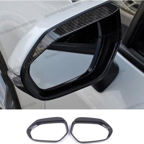 Lsrtw2017 Car Rearview Mirror Frame Rain Shield Trims Chrome for Toyota Corolla E210 2019 2020 2021 2022 Accessories Auto