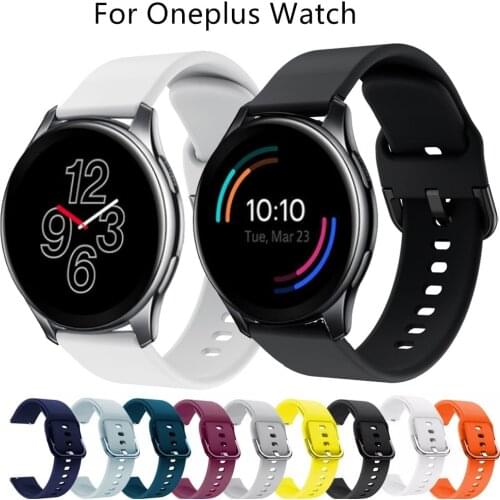 For OnePlus Smart Watch Strap Silicone Wristbands ремешок 22mm Sports Watch Band For Oneplus Watch/Realme Watch S/S Pro Bracelet