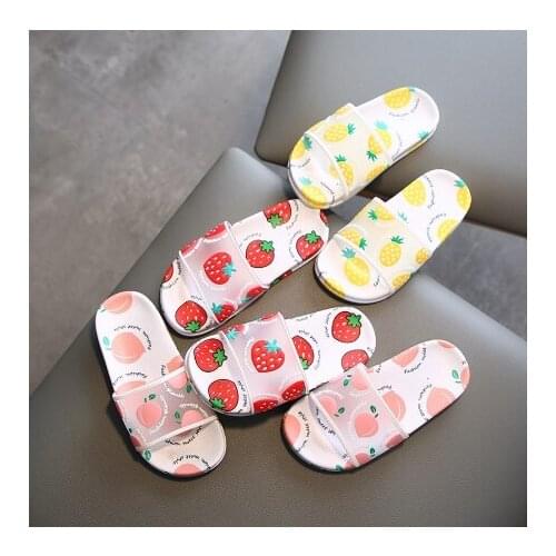Children Slippers Girls Summer Beach Sandals Kids Bathroom Flip Flops Toddler Indoor Flip Flops Baby Home Family Matching Shoes