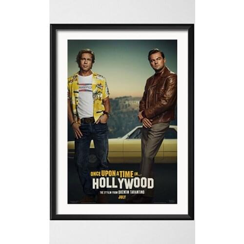 HD Print Modern Retro Poster Quentin Tarantino Hollywood New Movie Art Canvas Wall Decoration Home Decor