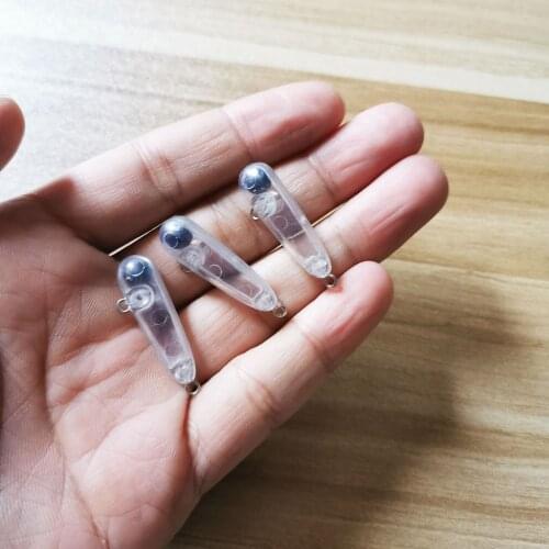 20pcs 2.1g/3cm Sinking Unpainted Pencil Lures Blank Nude Baits Pencil Minnow Bait Unpainted Lure Bodies Fishing Bait