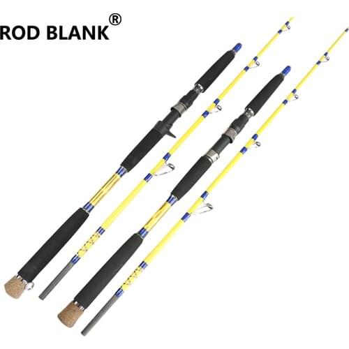 Rod Blank Carbon Fiber Spinning Casting Fishing Rod1.5 Sections Boat Rod NO.5