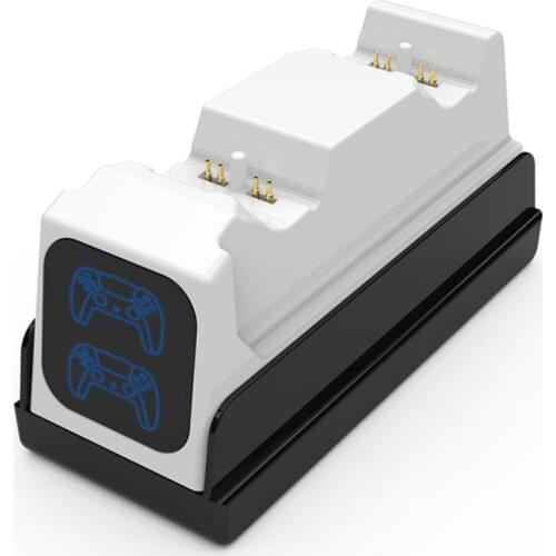 Type-c USB3.1 Interface Double-seat Charger For PS5 Handle Fast Charge PS5 Controller Charger Fast Charging Stand Accessories