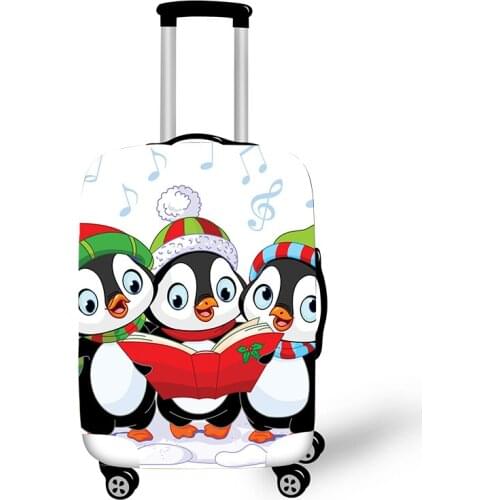 Luggage Protective Cover Case For Elastic 18-32 Inch Suitcase Protective Cover Cases Covers Travel Accessories Merry Christmas 1