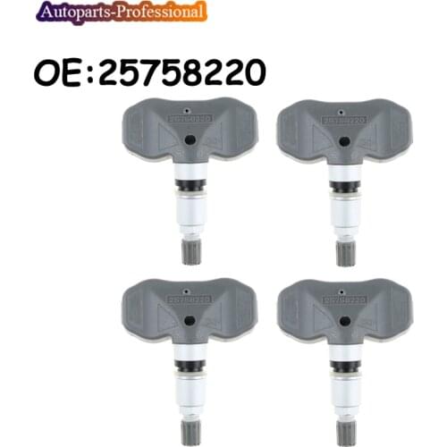 4 pcs/lot Car TPMS Sensor 25758220 For C adillac XLR STS for Chevy Corvette TPMS Tire Pressure Sensor Auto Parts