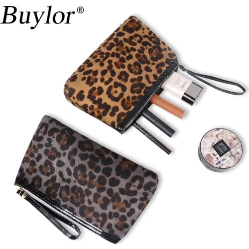 Buylor Cosmetic Bag Case Female Makeup Bag Necessaries Organizer Tampon Make Up Storage Bag Portable Case Pouch Toiletry Kit Bag