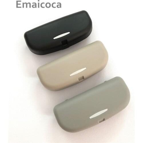 Emaicoca Car Sun Visor Glasses Case For Buick Regal Lacrosse Excelle GL8 ENCORE Enclave Envision Park Avenue Royaum
