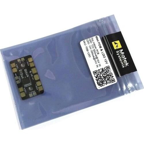 CLOSEOUT Matek Systems Mini PDB & Linear Regulator 12V - PDB-LDO Mini CC3D NAZA32 F3 F4 FC PDB Sub panels
