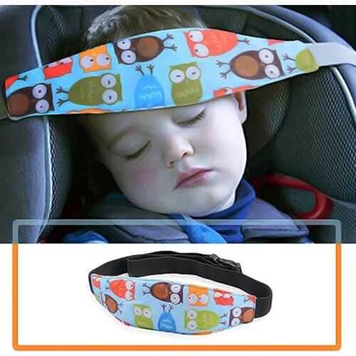 Infant Baby Car Seat Head Fixing Children Belt Fastening Belt Adjustable Boy Girl Playpens Sleep Positioner Baby Safety Pillows