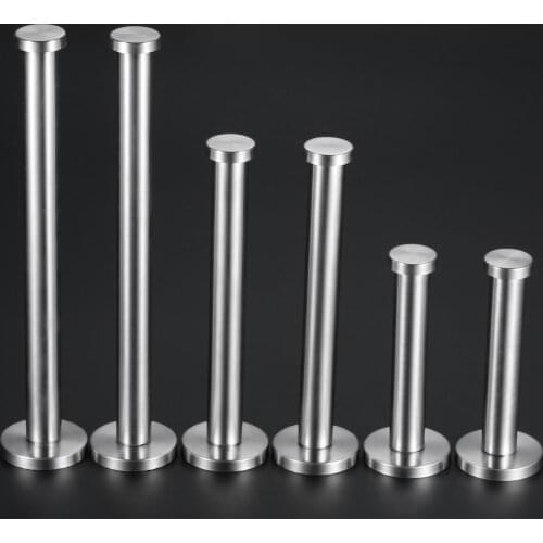 DRELD 2Pcs Clothes Robe Hooks Stainless Steel Kitchen Bathroom Door Hanger Hook For Towels Bag Wall Mounted Coat Hanger w/Screws