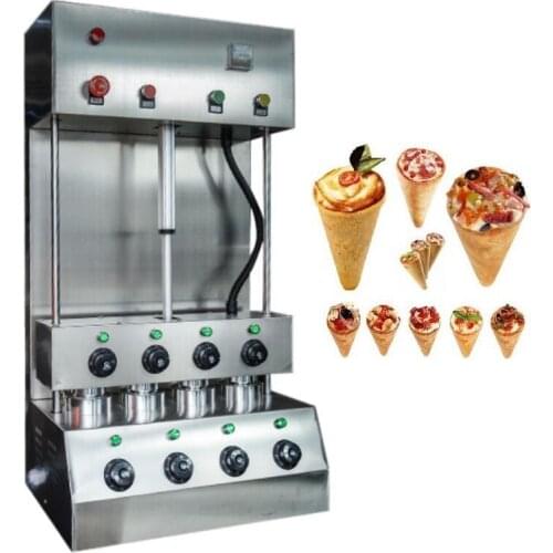 Commercial Snack Sweet Pizza Cone Machine Ice Cream Cone Making Machine Electric Pizza Cone Maker for sale