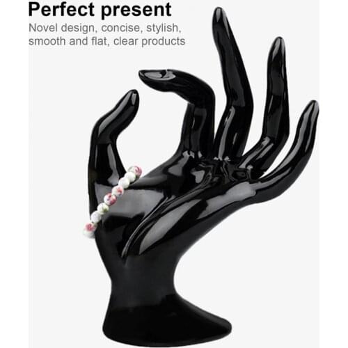 Ring Display Stand Smooth and Flat Exquisite Decorative OK Hand Ring Display Rack