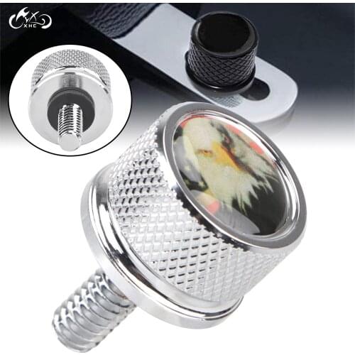 Chrome Rear Fender Seat Bolt Screw Mount For Harley Ultra Limited FLHTK Road King FLHR Iron 883 XL883N Heritage Springer FLSTS