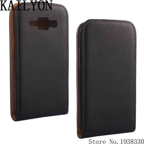 KAILYON J1 Luxury Genuine Leather Flip Case For Samsung Galaxy J1 J100 J100H High Quality Fashion Cell Phone Case Back Cover Bag
