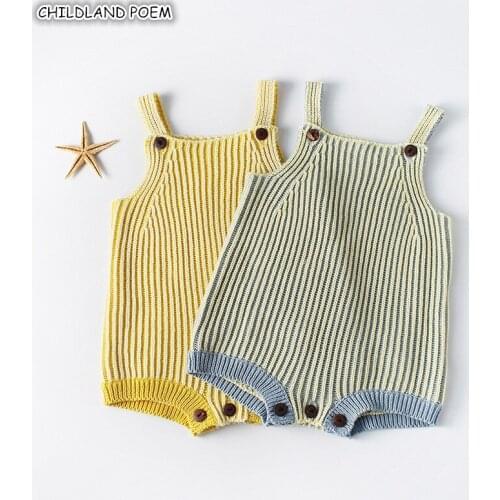 Knitted Baby Clothes Knit Baby Rompers for Boys Girl Newborn Infant Jumpsuits Overalls Baby Girl Romper New Born Baby Boy Romper