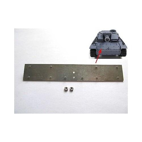 Mato 1/16 German Stug III RC Tank Upper Hull Metal Front Plate MT136 TH00827-SMT4
