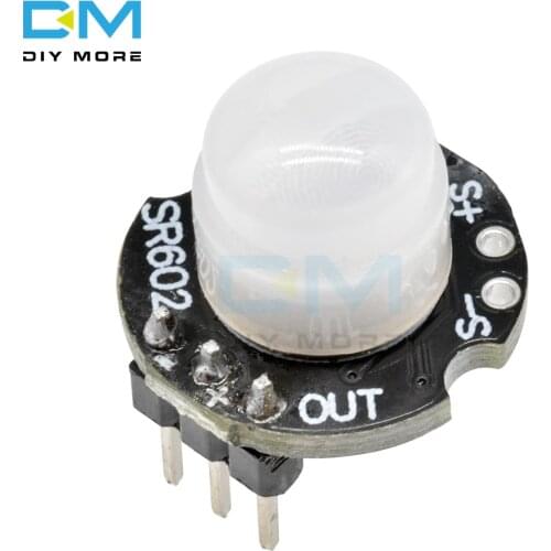 MH-SR602 MINI Motion Sensor Detector Module 3PIN SR602 Pyroelectric Infrared PIR kit sensory switch Bracket For Arduino 3pin