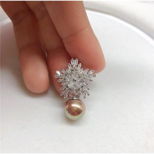 Silver Plated Pendant Mountings Base Mounts Findings Jewelry Settings Parts for Pearls Jade Beads Stones Crystal, 10pcs/lot