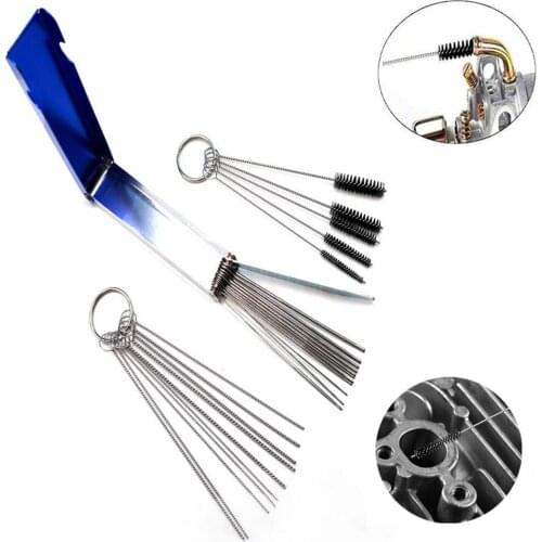 3Sets Carburetors Cleaning Brush Tool Kit Spare Parts Sale Combo Set Carburetor Cleaning Brush Tool