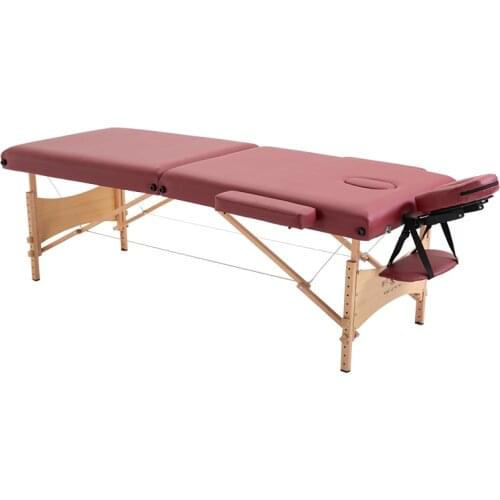 Portable Household Massage Bed Folding Beauty Massage Bed Professional Portable Spa Massage Bed Hairdressing Furniture Wooden
