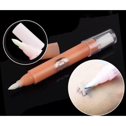 Tattoo Eyebrow Design Remove Skin Marker Pen Magic Eraser Remover Brush Tattoo Scribe Tool Tattoo accesories