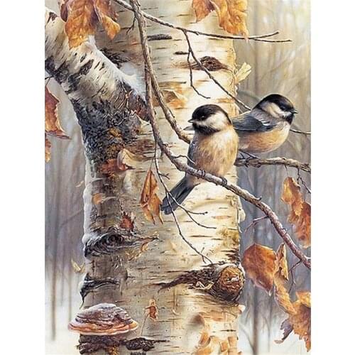 Bird Animal DIY Embroidery Cross Stitch 11CT Kits Needlework Craft Set Printed Canvas Cotton Thread Home Dropshipping