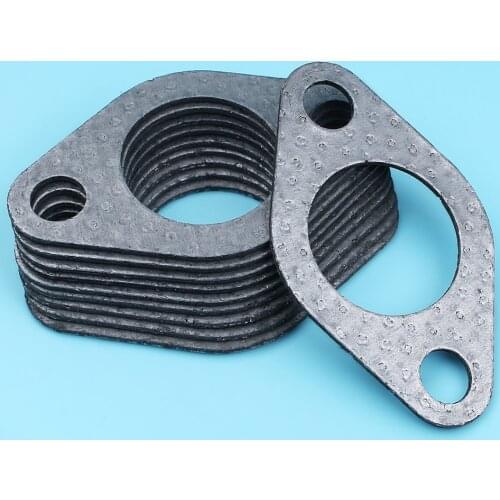 10Pcs/lot Muffler Exhaust Gasket For Honda GX390 GX340 GX270 GX240 8HP-13HP 188F 190F Engine Motor Generator Strimmer Lawnmower
