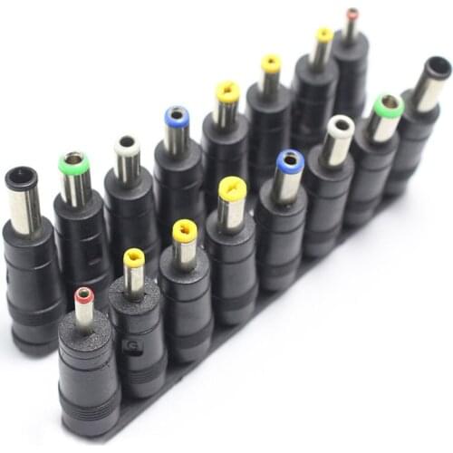 8pcs/set Power Adapter Conversion Plug Universal DC Adapter Converter Power Charger Adapter Tips For Laptop Computer Notebook