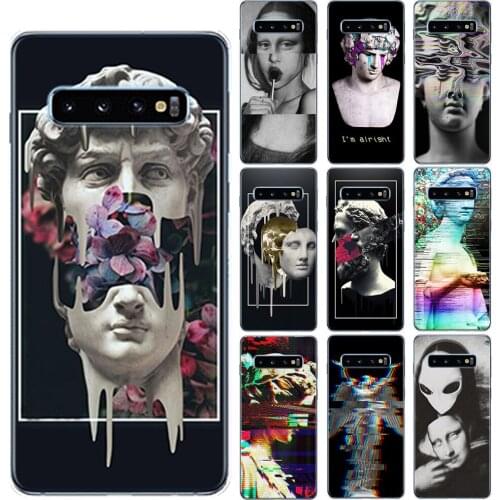 Alternative David Statue Art Soft Case For Coque Samsung Galaxy S6 S7 Edge S8 S9 S10 S20 Plus Ultra S10 5G S10E Silicone Cover
