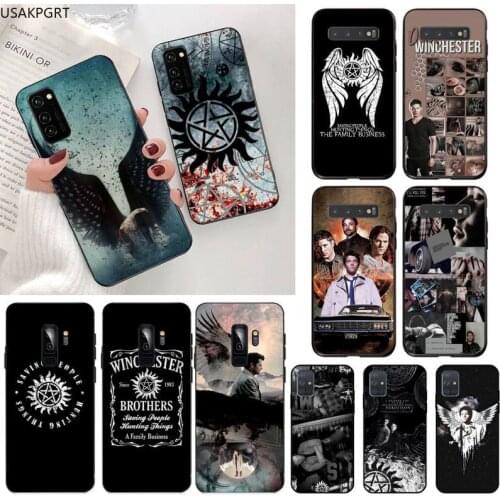 Supernatural SPN Jensen Ackles Phone Case for Samsung S20 plus Ultra S6 S7 edge S8 S9 plus S10 5G lite 2020