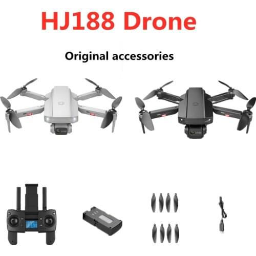 HJ188 Drone Original Accessories Battery Propeller Blade USB Charging Line Remote Control For HJ188 Drone Battery