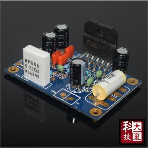LM3886TF HiFi Amp Board Mono Audio Power Amplifier Board Kit