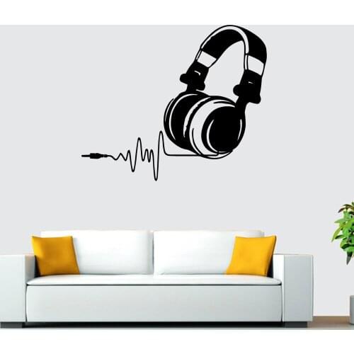 Cartoon Style music Cartoon Wall Decals Pvc Mural Art Diy Poster For Living Room Bedroom Art Decor Wallpaper